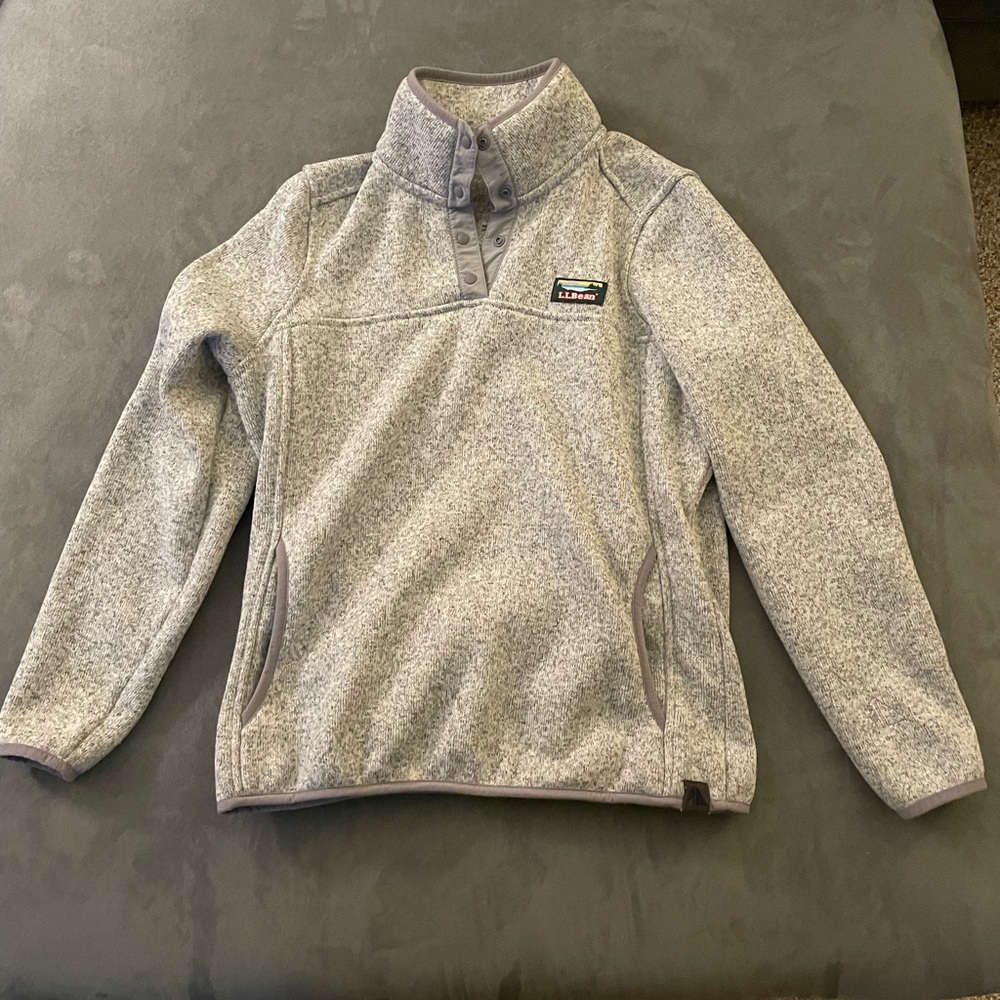 LL BEAN FLEECE JACKET XS